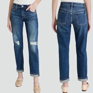 Joes Jeans The Niki Mid Rise Distressed Boyfriend Jeans in Inglewood Size 26